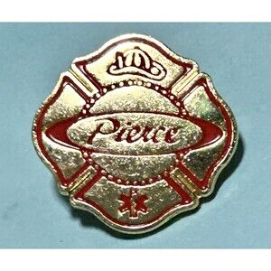 Pierce Manufacturing Fire Truck Maker - Fire Department logo Lapel pin